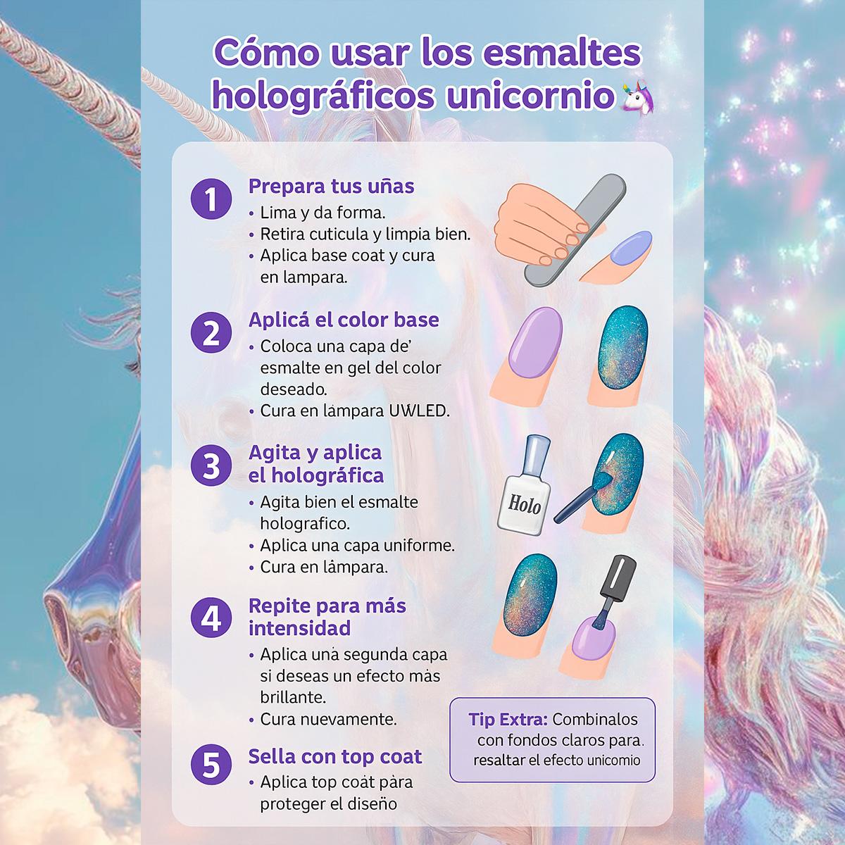 Miss Cherry Gama Unicornio Diamante Gel efecto ojo de gato semipermanente UV LED Nails profesional manicura