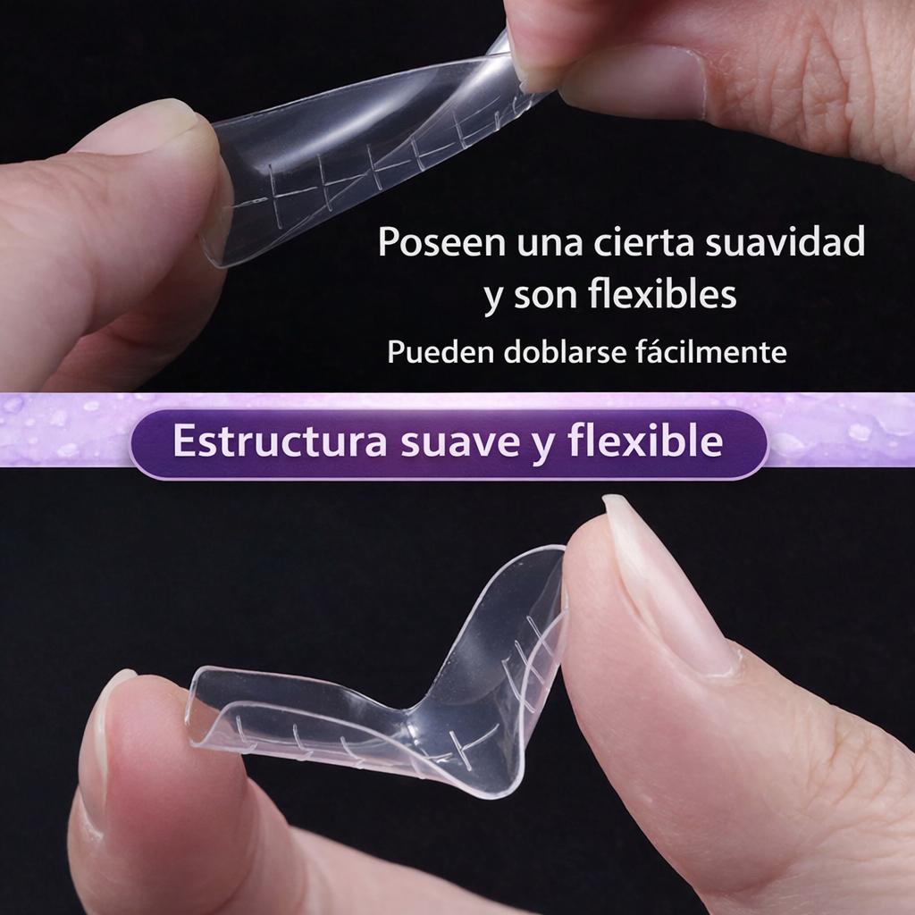 Miss Cherry 240 Tips Molde de extensión de uña para polygel acrigel profesional