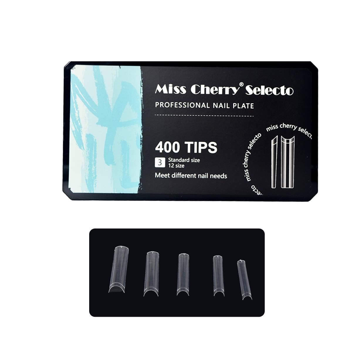 Miss Cherry TIPS Profesionales para uñas Profesional Nail Plate
