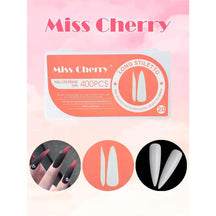 Miss Cherry Tips para el arte de las uñas acrilicas naturales 500 pcs