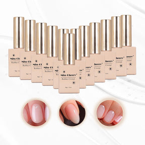 Miss Cherry Gel Rubber Cristal Transparente 12 p