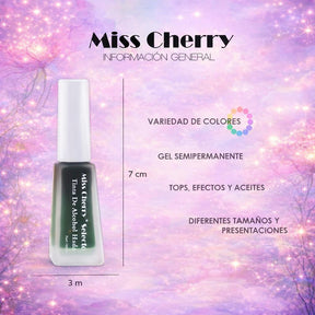 Miss Cherry Selecto Tinta de alcohol HADA 12 piezas 10ml