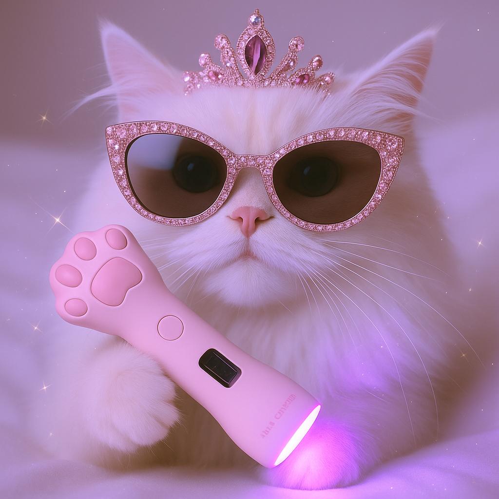 Miss Cherry Lampara Gatita 9W UV LED profesional uñas forma de garrita  lampara recargable para uñas