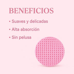 Miss Cherry Forma de Galleta Toallitas limpiadoras sin pelusa rosa 200pz