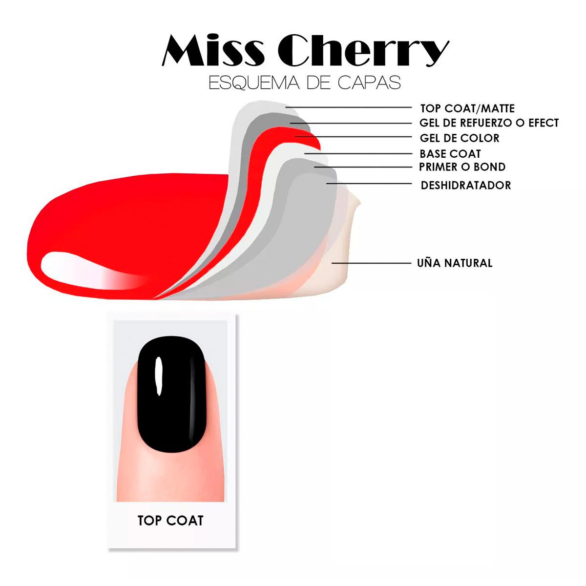 Miss Cherry Selecto RED GLASS 6 piezas 10ml