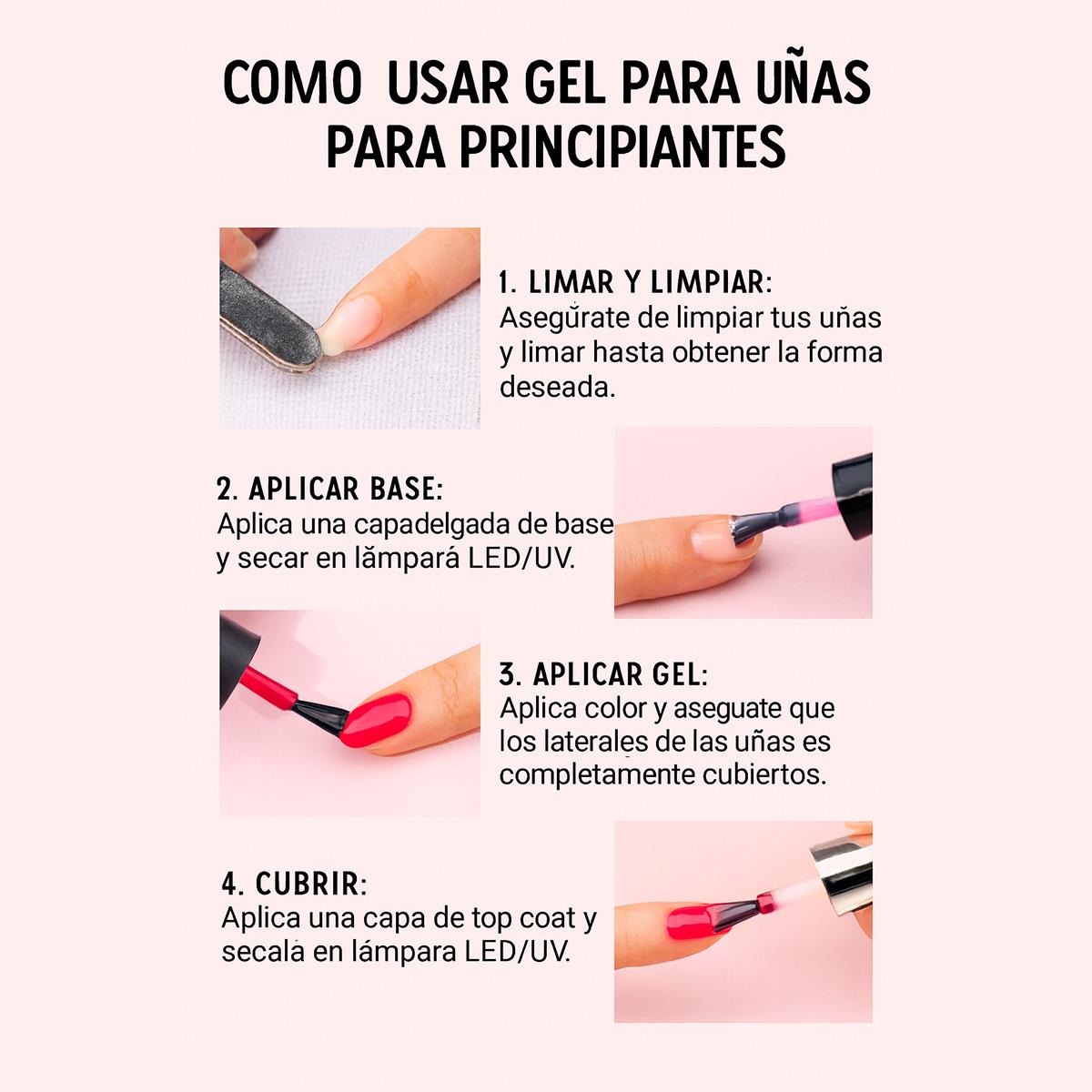 Miss Cherry Diamante smalto Gel para Uñas gama profesional UV LED  12 pzs 10 ml