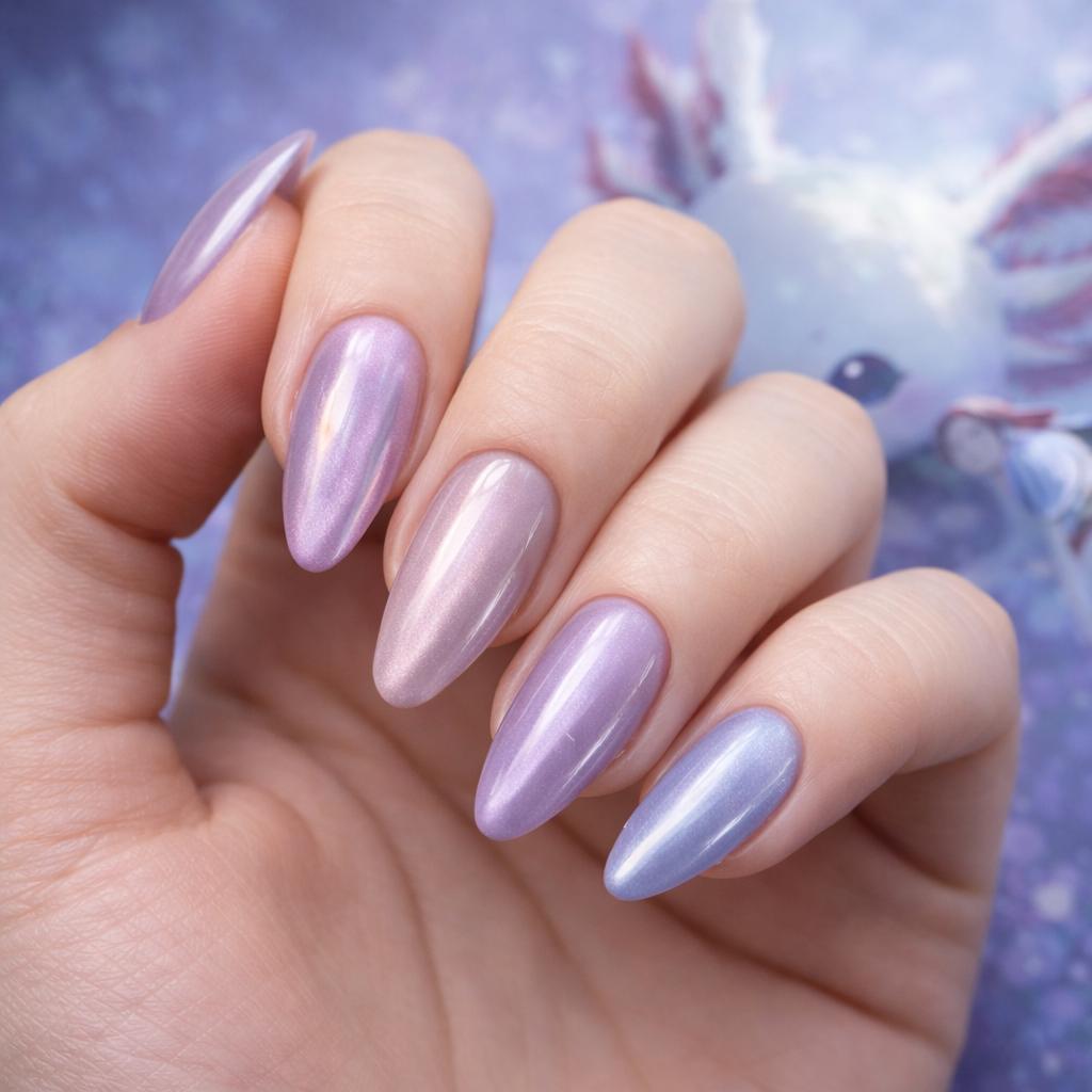 HEMATPOFree Miss Cherry Ojo de gato Ajolote efecto uñas gel profesional