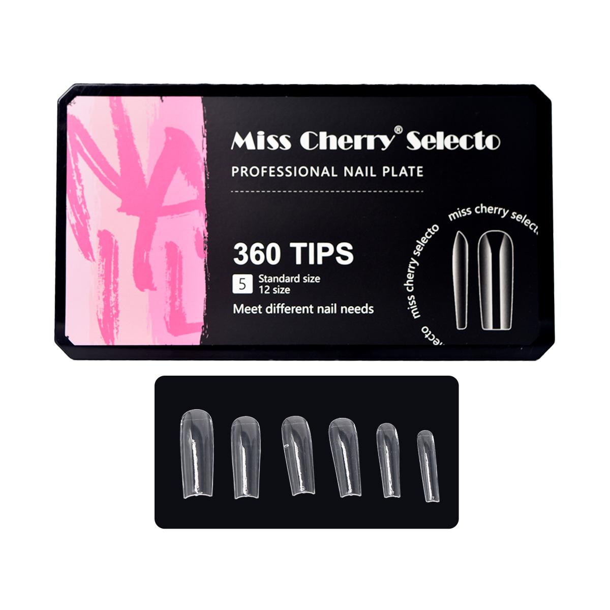 Miss Cherry TIPS Profesionales para uñas Profesional Nail Plate