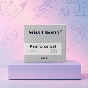 Miss Cherry Reinforce Gel Base ideal para nivelar reforzar y fortalezer uñas Gel profeional UV LED