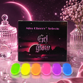 Miss Cherry Gel Semipermanente FLOUORESCENT  Gel Glow
