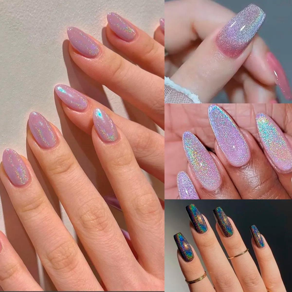 Miss Cherry Gama Unicornio Diamante Gel efecto ojo de gato semipermanente UV LED Nails profesional manicura
