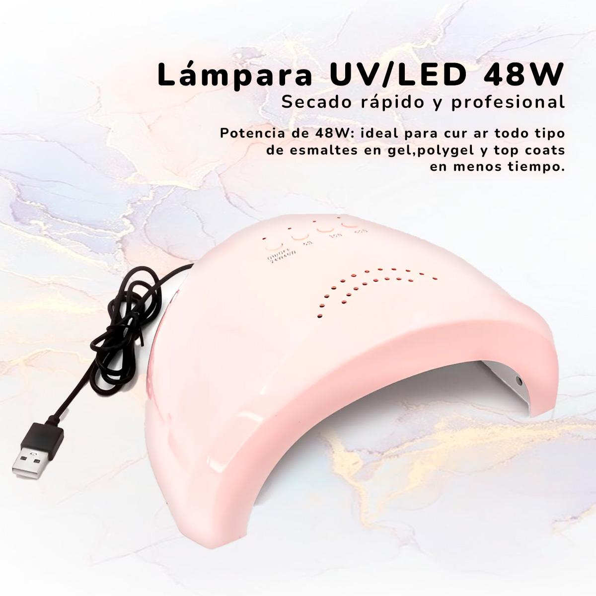 Miss Cherry Lampara Para Uñas UV/Led 48w Sun One LAMP