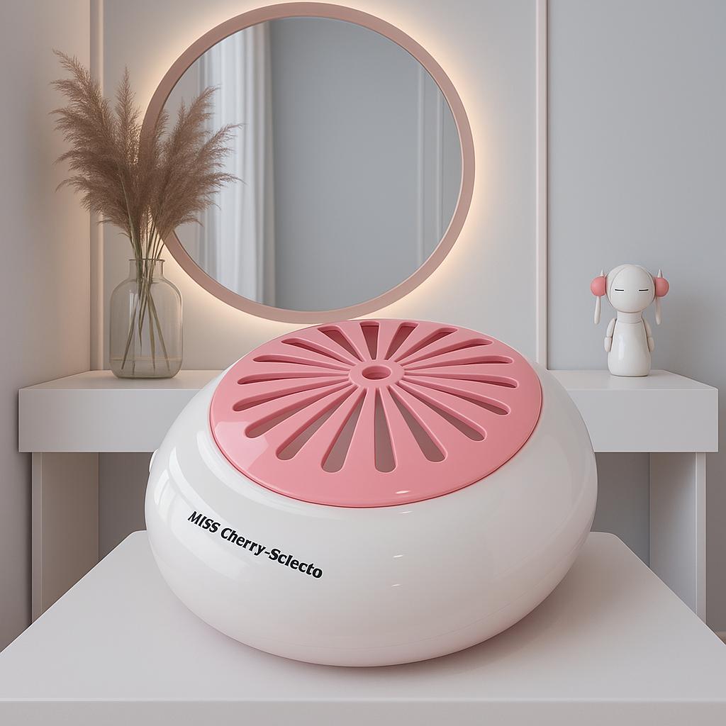 Miss Cherry Extractor De Polvo 60w Para Uñas Acrílicas Profesional
