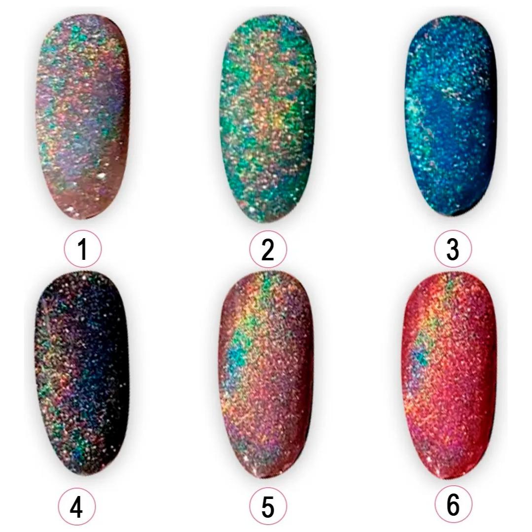 Miss Cherry Gama Unicornio Diamante Gel efecto ojo de gato semipermanente UV LED Nails profesional manicura