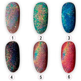 Miss Cherry Gama Unicornio Diamante Gel efecto ojo de gato semipermanente UV LED Nails profesional manicura