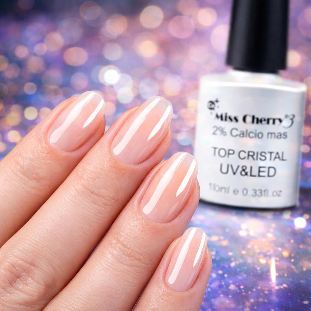 Miss Cherry TOP COAT UV&LED 2% CALCIO 10ml 12 Piezas