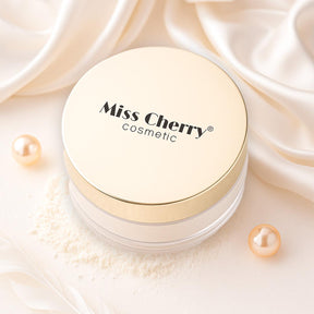 Miss Cherry Makeup Polvo Traslucido Fijador de Maquillaje con Acabado Natural y Control de Brillo 12g
