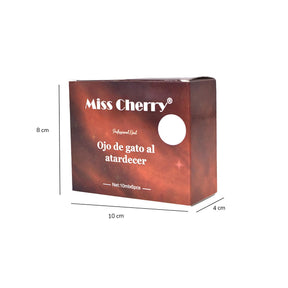 Miss Cherry Gama Atardecer Gel semipermanente UV LED  Efecto Ojo de gato arte en uñas manicura profesional 10ml 6 Piezas