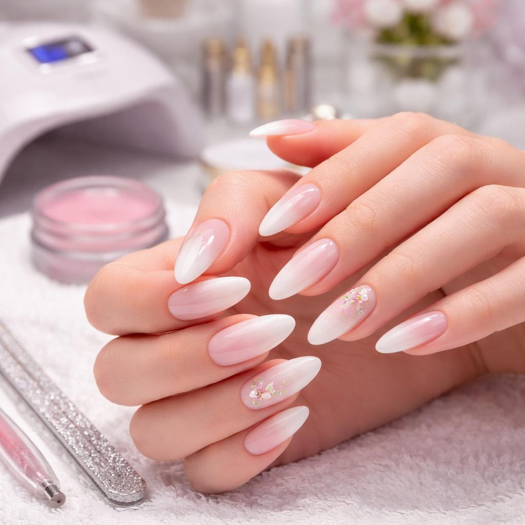 Miss Cherry 240 Tips Molde de extensión de uña para polygel acrigel profesional