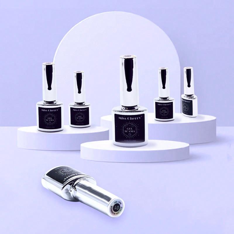 MISS CHERRY Gel esmalte semipermanente para uñas Uv Led SCAMA 6 pcs