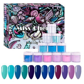 Miss Cherry Polvo Acrilico Para Uñas Esculturales 12 Pzs 10g