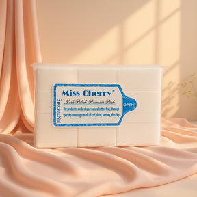 Miss Cherry Gasas Algodón para Remover Esmalte de Uñas Desechable Absorbente y Práctico Ideal para Manicura y Pedicura Libre de Pelusa 2 Paquete