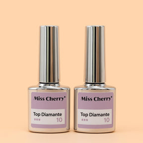 Miss Cherry Top coat Diamante profesional acabado brillante manicura Uñas Nail art