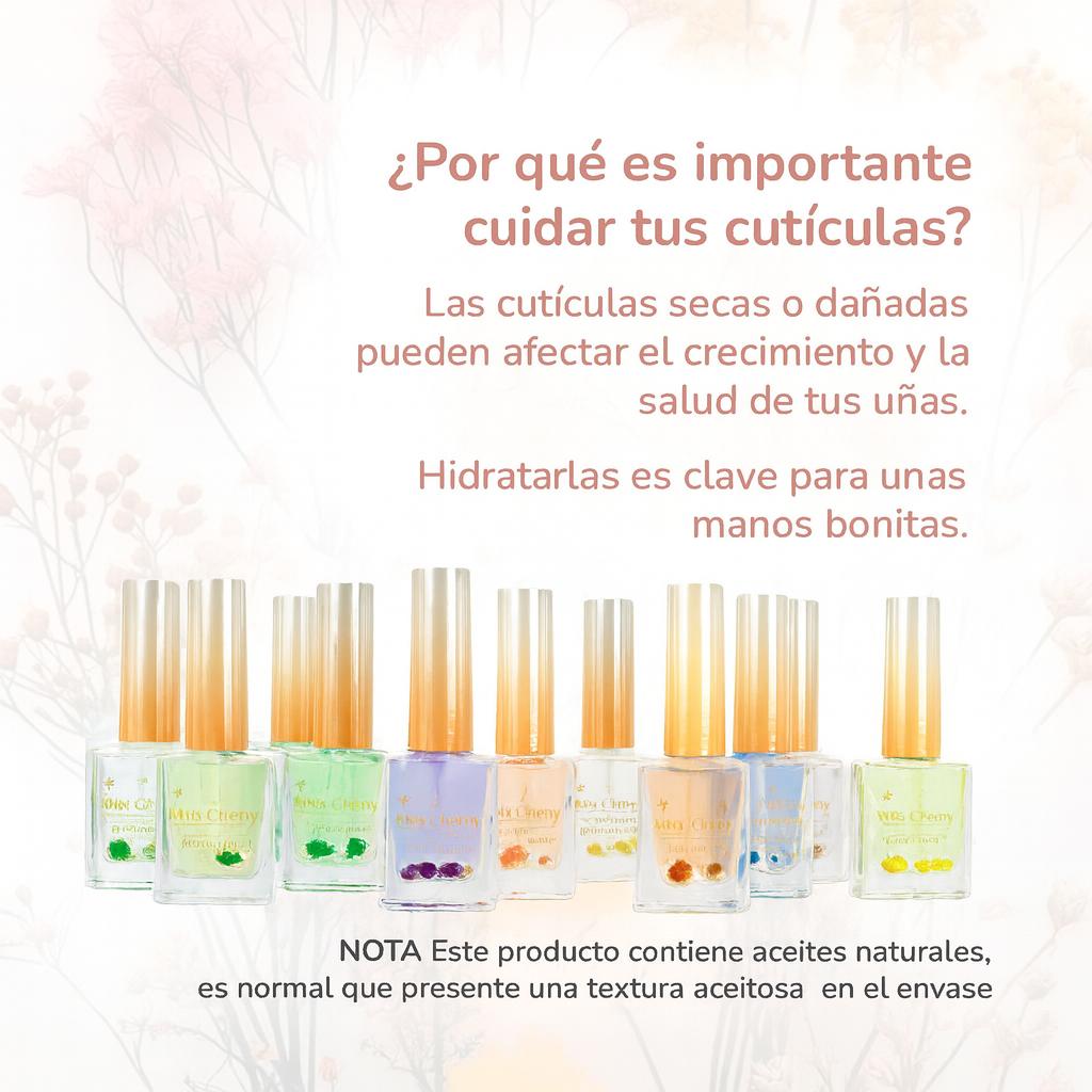 Miss Cherry Aceite Hidratante Tratamiento Natural 1 pieza rehabilitante de Cutícula para cuidado de uñas