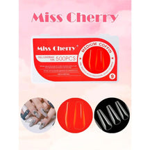 Miss Cherry Tips para el arte de las uñas acrilicas naturales 500 pcs