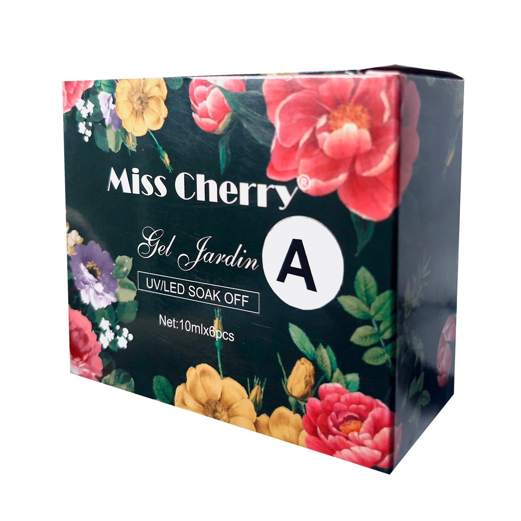 Miss Cherry Gel Jardin UV/Led Esmalte para Uñas 10 ml 6 pzs