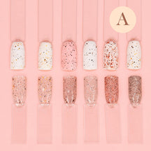 Miss Cherry Chocolate Efecto sal Marina gel semipermanete traslucido con efecto textura