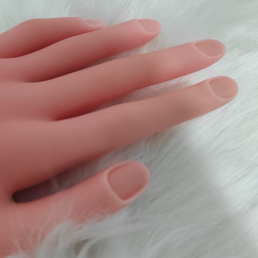 Miss Cherry Mano de practica para entrenamiento para manicura profesional