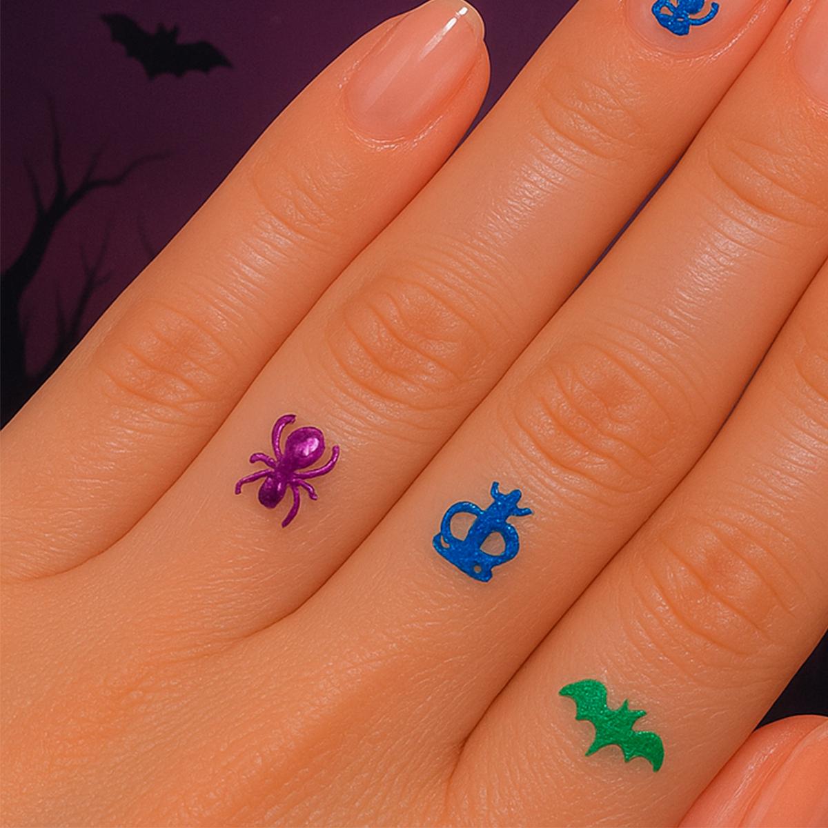 Miss Cherry Decoraciones Halloween Para Uñas  Dijes Figuras Nail - 2 Estuches