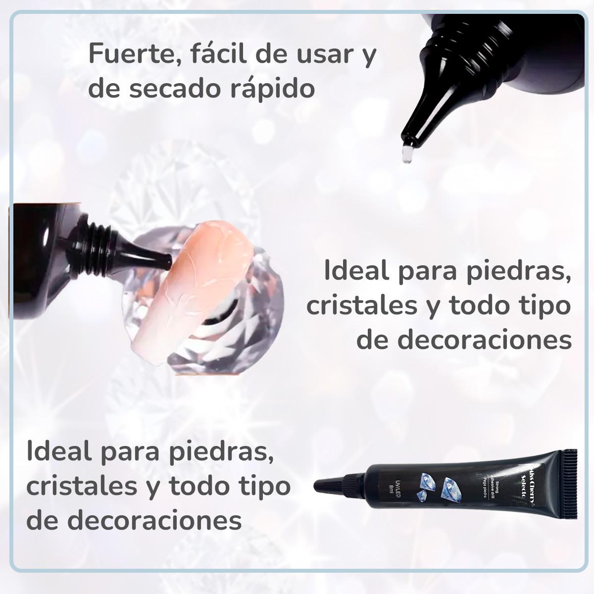Miss Cherry Pegamento para cristales y piedreria en uñas12p  Pegamento para el arte en uñas