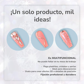 Miss Cherry Pegamento para cristales y piedreria en uñas12p  Pegamento para el arte en uñas