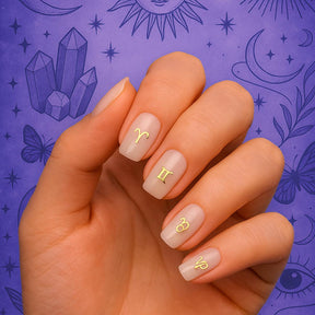 Miss Cherry Decoraciones Signos del zodíaco Para Uñas  Dijes Figuras Nail - 2 Estuches
