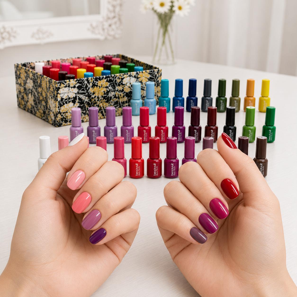 MISS CHERRY Gel esmalte semipermanente para uñas Uv Led GAMA DE 30 PZS