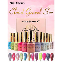 Miss Cherry Cloud Gravel Ser gel semipermanente UV/LED 12 p