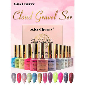 Miss Cherry Cloud Gravel Ser gel semipermanente UV/LED 12 p