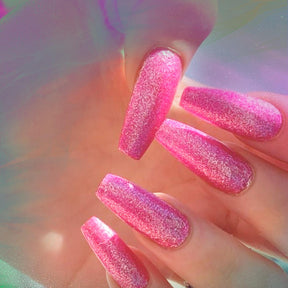 Miss Cherry Gama Arcoiris gel semipermanente glitter colores vibrantes UV/LED gel para uñas
