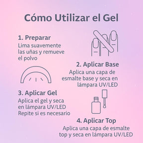 Miss Cherry Reinforce Gel Base ideal para nivelar reforzar y fortalezer uñas Gel profeional UV LED