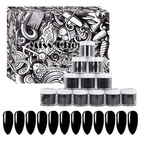 Miss Cherry Polvo Acrilico Para Uñas Esculturales 12 Pzs 10g